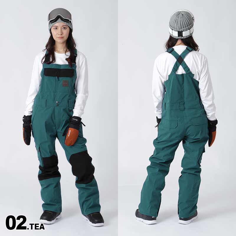 BILLABONG/ビラボン レディース スノーウェア ビブパンツ BC01L-703 スノービブパンツ スノボウェア スノーウェア スキーウェア 下 防寒 バックカントリー パーク ウインタースポーツ 女性用
