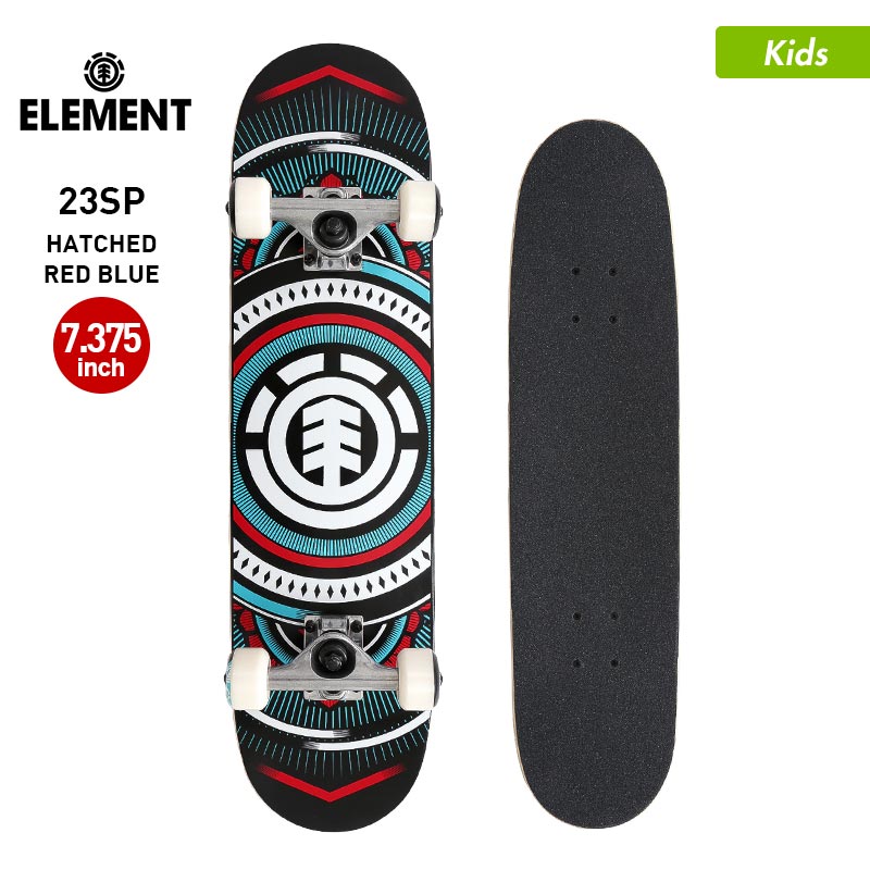 ELEMENT/エレメント キッズ スケートボード コンプリートデッキ 7.375 ...