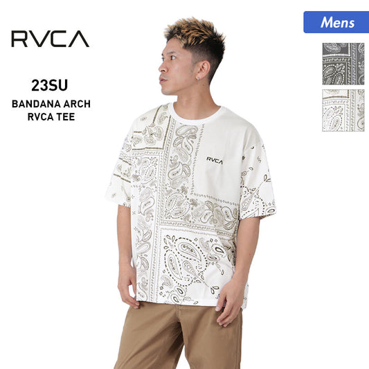 RVCA/ルーカ メンズ 半袖 Tシャツ BD041-268 ティーシャツ トップス 柄 男性用【メール便発送 23SS-10】