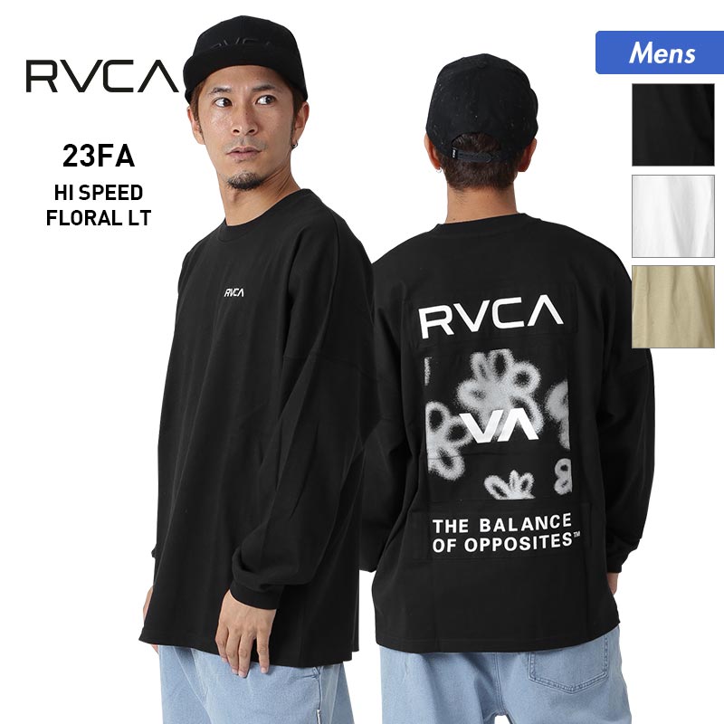 RVCA/ルーカ メンズ ロングTシャツ BD042-065 長袖 ティーシャツ ロンT ...