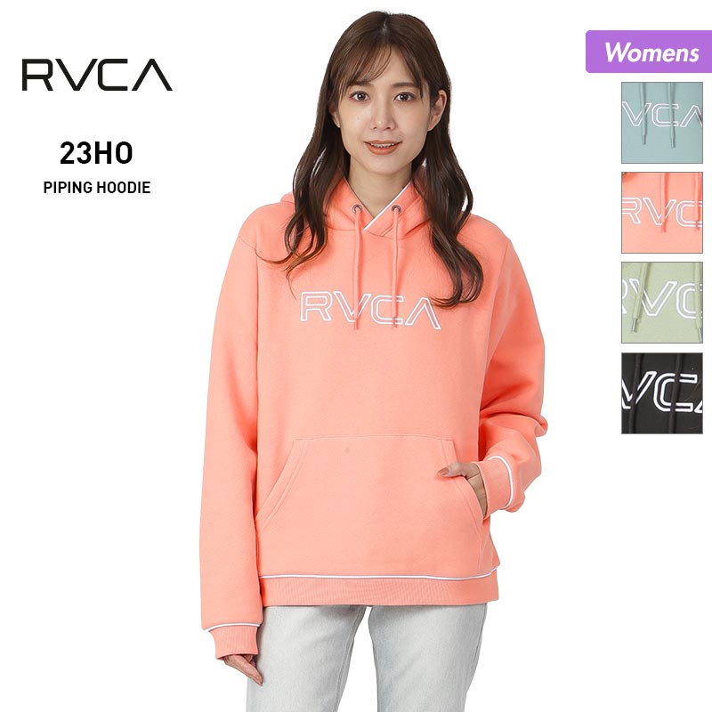 RVCA / 루카 레이디스 풀오버 파커 BC044-044 풀 파커 후드 긴 소매 후드 파커