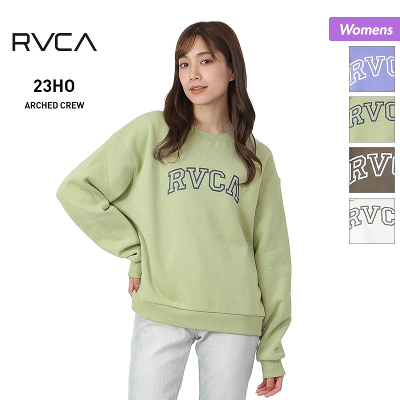 RVCA/ルーカ レディース トレーナー BC044-046 長袖 スウェット ...