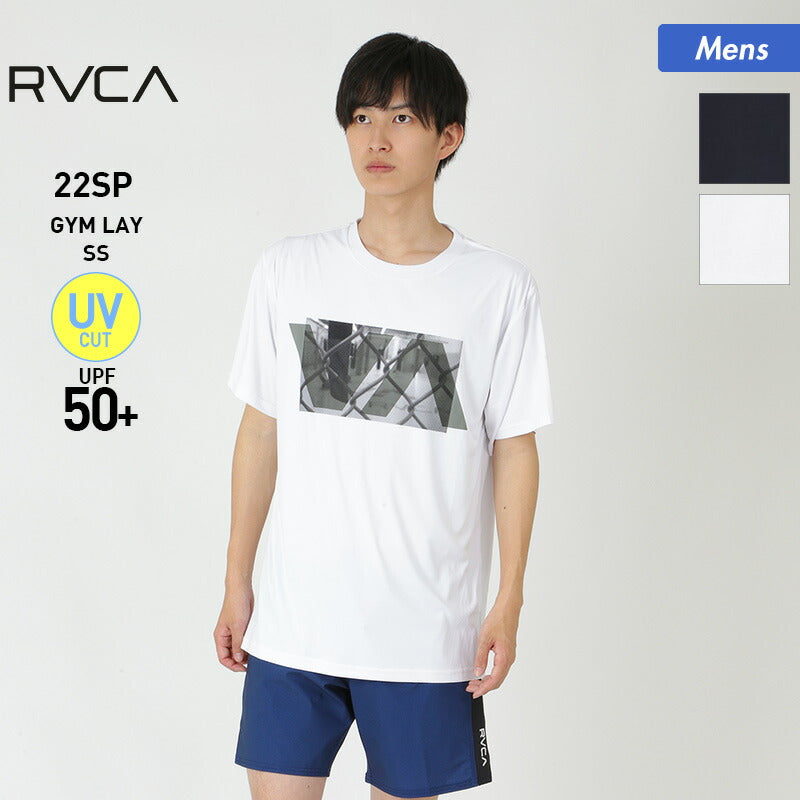 RVCA/ルーカ メンズ 半袖 ラッシュガード Tシャツ BC041-815 ティー