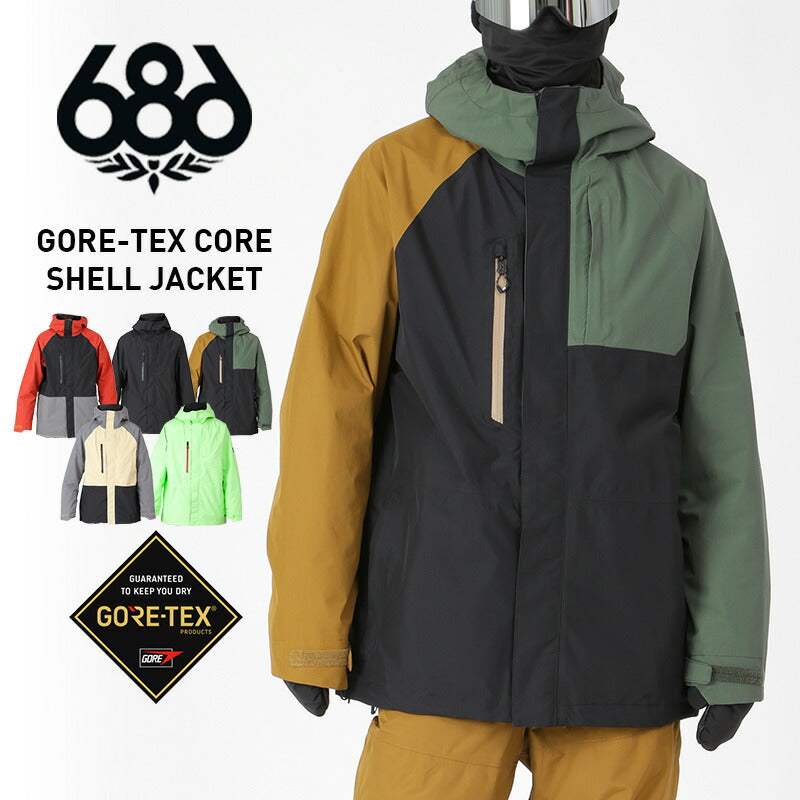 686/シックスエイトシックス メンズ GORE-TEX スノーボードウェア