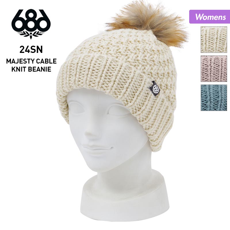 686/シックスエイトシックス メンズ ニット帽 M2WBNE31 帽子 毛糸 ニットキャップ ビーニー スキー スノーボード スノボ 防寒 男性用