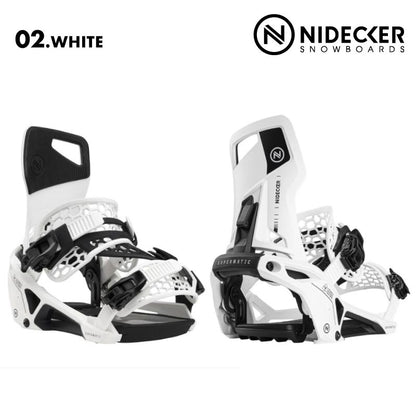 NIDECKER/ナイデッカー メンズ&レディース バインディング SUPERMATIC 2024-25 SNOW SUPERMATIC スノボ スノーボード ブランド おしゃれ 男性用