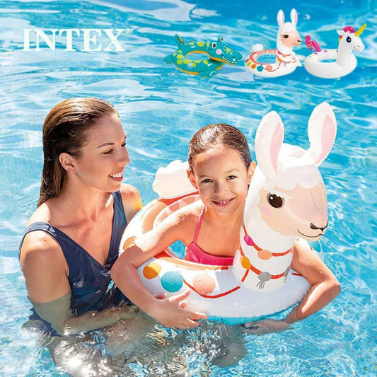 INTEX / INTEX 키즈 플로팅 링 빅 애니멀 링 58221 플로트 우키와 플로팅 백 