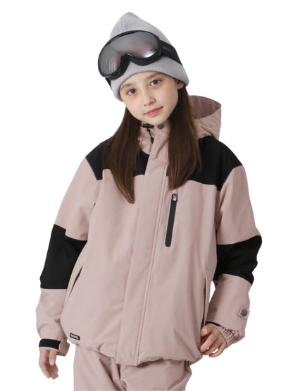 Raglan color scheme Jacket 100~150 cm Snowboard wear Junior PONTAPES PPJJ-120 