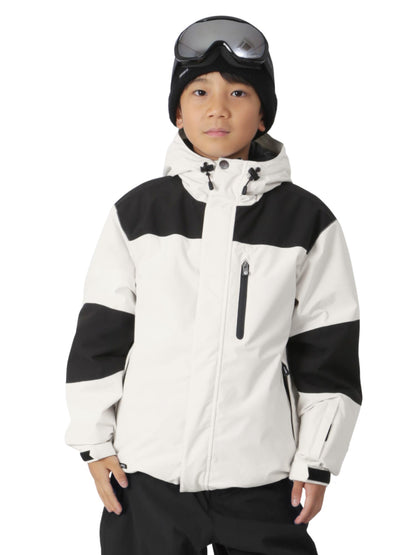 Raglan color scheme Jacket 100~150 cm Snowboard wear Junior PONTAPES PPJJ-120 