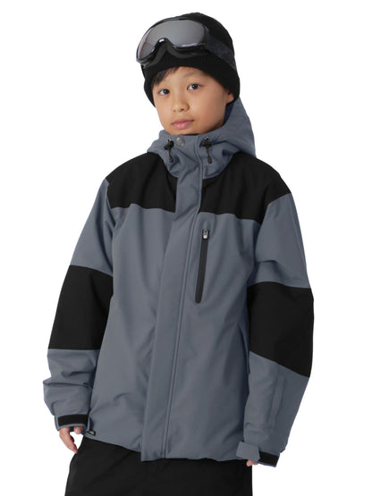 Raglan color scheme Jacket 100~150 cm Snowboard wear Junior PONTAPES PPJJ-120 