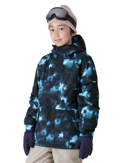 Printed Jacket 100~150 cm Snowboard Wear Junior PONTAPES PJJ-121PR 