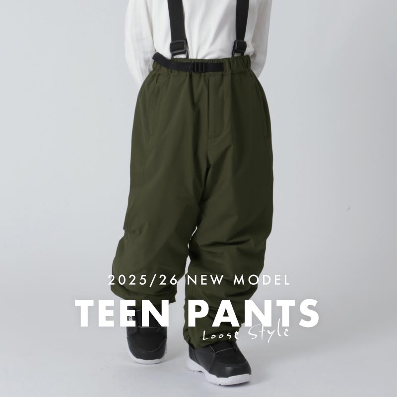 비브 팬츠 100~150 cm 스노우 보드 웨어 주니어 PONTAPES PJP-132BB 