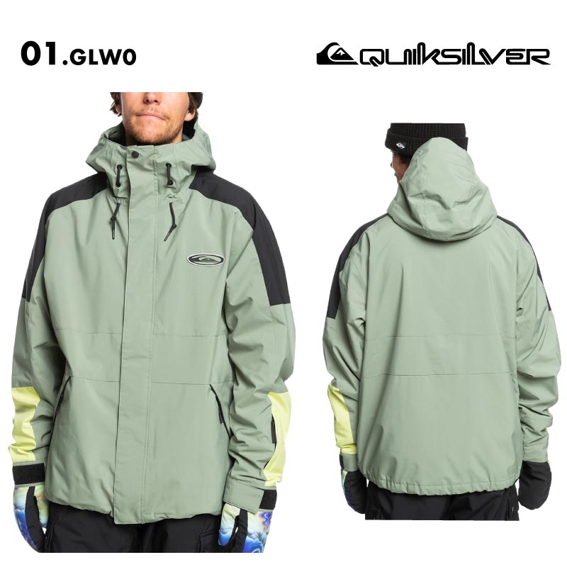 QUIKSILVER/クイックシルバー メンズ スノージャケット RADICALO JK 2024-25 SNOW EQYTJ03464 スノーウェア スノボウェア スノーボードウェア スキーウェア ボードウェア ブランド おしゃれ 男性用