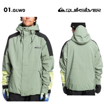 QUIKSILVER/クイックシルバー メンズ スノージャケット RADICALO JK 2024-25 SNOW EQYTJ03464 スノーウェア スノボウェア スノーボードウェア スキーウェア ボードウェア ブランド おしゃれ 男性用