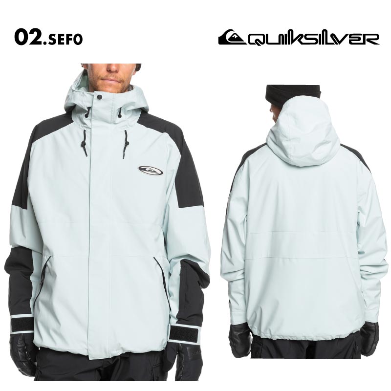 QUIKSILVER/クイックシルバー メンズ スノージャケット RADICALO JK 2024-25 SNOW EQYTJ03464 スノーウェア スノボウェア スノーボードウェア スキーウェア ボードウェア ブランド おしゃれ 男性用