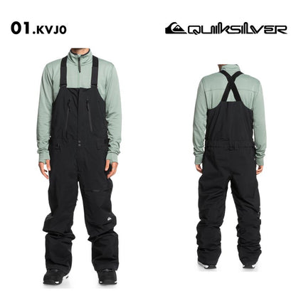 QUIKSILVER/クイックシルバー メンズ GORE-TEX スノー ビブパンツ ALTOSTRATUS STRET GORE-TEX BIB 2024-25 SNOW EQYTP03221 スノーウェア スノボウェア スノーボードウェア スキーウェア ボードウェア ブランド おしゃれ 男性用