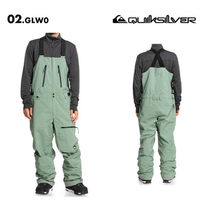 QUIKSILVER/クイックシルバー メンズ GORE-TEX スノー ビブパンツ ALTOSTRATUS STRET GORE-TEX BIB 2024-25 SNOW EQYTP03221 スノーウェア スノボウェア スノーボードウェア スキーウェア ボードウェア ブランド おしゃれ 男性用