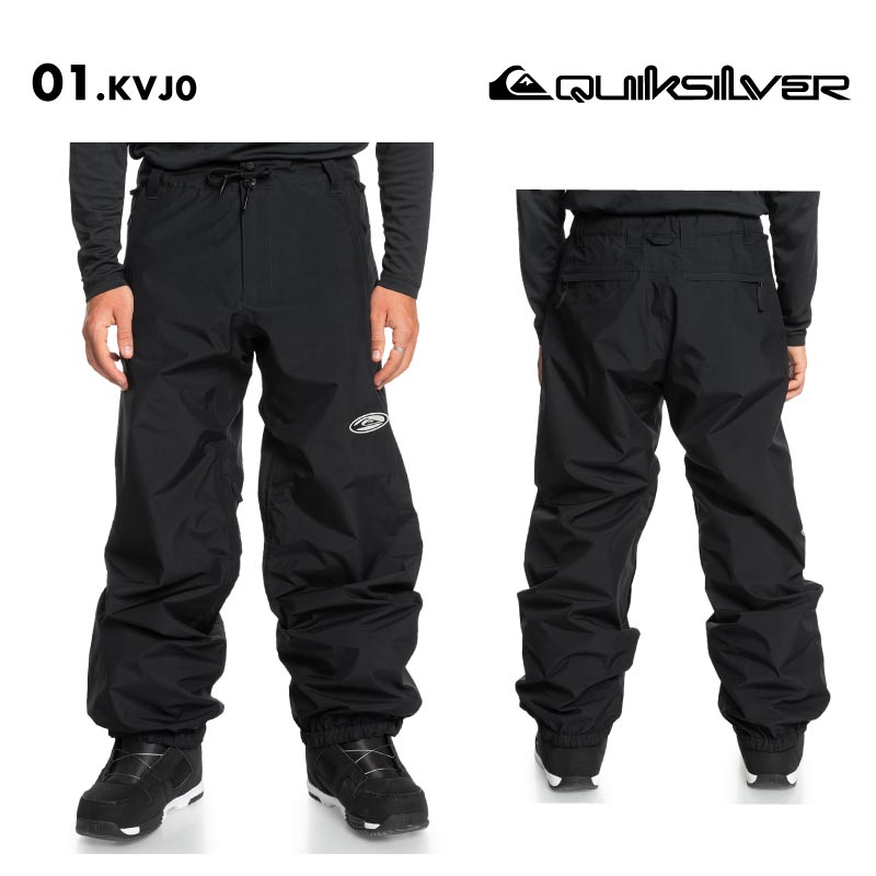 QUIKSILVER/クイックシルバー メンズ GORE-TEX スノーウェア パンツ HIGH ALTITUDE PT 2024-25 SNOW EQYTP03216 スノボウェア スノーボードウェア スキーウェア ボードウェア ブランド おしゃれ 男性用