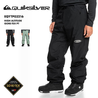 QUIKSILVER/クイックシルバー メンズ GORE-TEX スノーウェア パンツ HIGH ALTITUDE PT 2024-25 SNOW EQYTP03216 スノボウェア スノーボードウェア スキーウェア ボードウェア ブランド おしゃれ 男性用