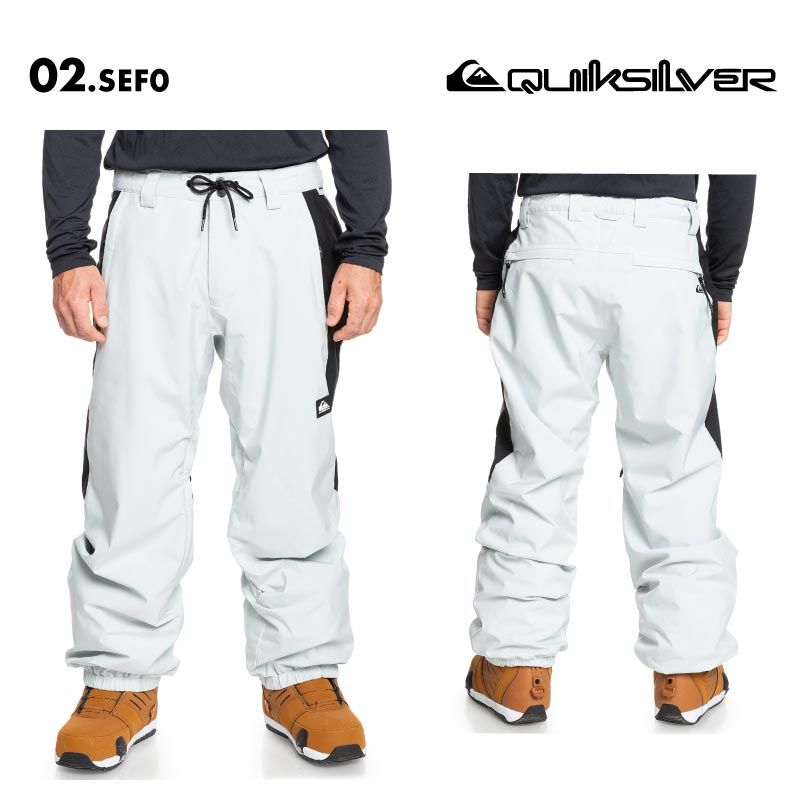 QUIKSILVER/クイックシルバー メンズ スノーウェア パンツ SNOW DOWN PT 2024-25 SNOW EQYTP03214 スノボウェア スノーボードウェア スキーウェア ボードウェア ブランド おしゃれ 男性用