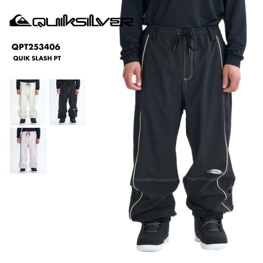QUIKSILVER/クイックシルバー メンズ スノーウェアパンツ QUIK SLASH PT 2025-26SNOW QPT253406 スノーウェア スノー スキー スノボ スノーボード ウインタースポーツ スノボウェア 防寒 ブランド おしゃれ 男性用