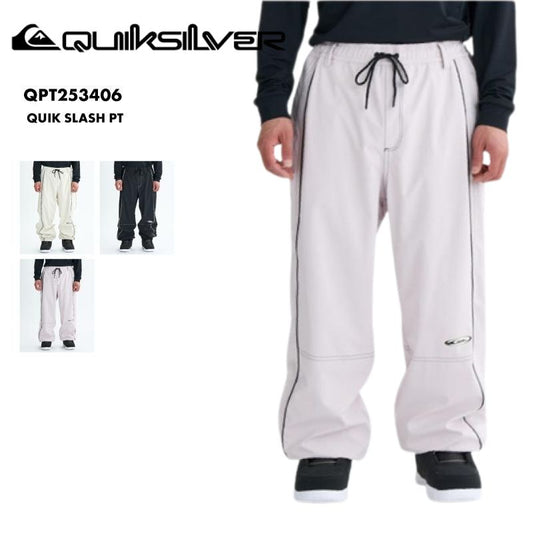クイックシルバー メンズ スノーウェアパンツ ベンチレーション付き 2025-26 スノーウェア スノー スキー スノボ スノーボード QPT253406 QUIKSILVER