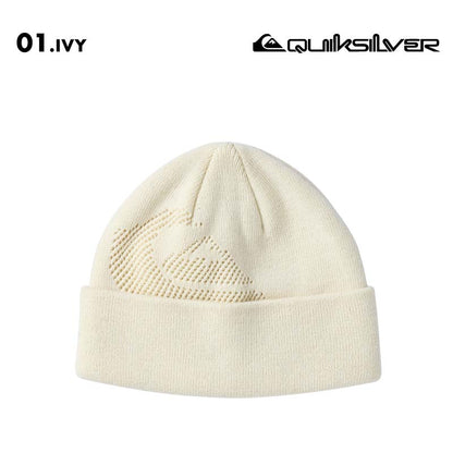 QUIKSILVER/クイックシルバー メンズ ニット帽 QS MW JACQUARD BEANIE 2024 FALL&WINTER QBE244305 アクリル 男性用 シンプル ニットキャップ ビーニー おしゃれ 撥水 帽子【メール便発送 24FW-02】