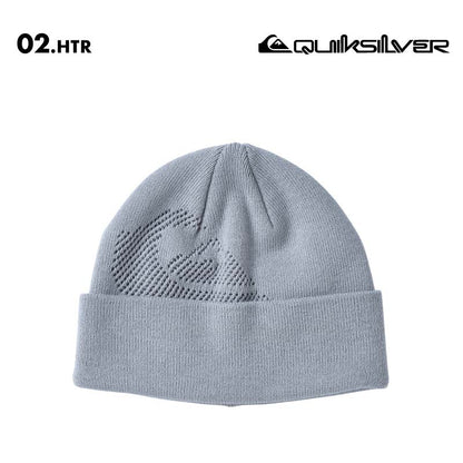 QUIKSILVER/クイックシルバー メンズ ニット帽 QS MW JACQUARD BEANIE 2024 FALL&WINTER QBE244305 アクリル 男性用 シンプル ニットキャップ ビーニー おしゃれ 撥水 帽子【メール便発送 24FW-02】