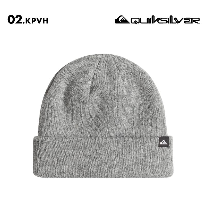 QUIKSILVER/クイックシルバー メンズ ニット帽 ROUTINE BEANIE 2024-25 SNOW EQYHA03399 スノーボード スキー スノボ 防寒 ビーニー ニットキャップ シンプル 定番 アクリル ブランド 男性用【メール便発送 24FW-05】