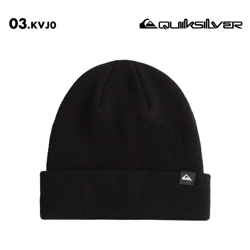 QUIKSILVER/クイックシルバー メンズ ニット帽 ROUTINE BEANIE 2024-25 SNOW EQYHA03399 スノーボード スキー スノボ 防寒 ビーニー ニットキャップ シンプル 定番 アクリル ブランド 男性用【メール便発送 24FW-05】