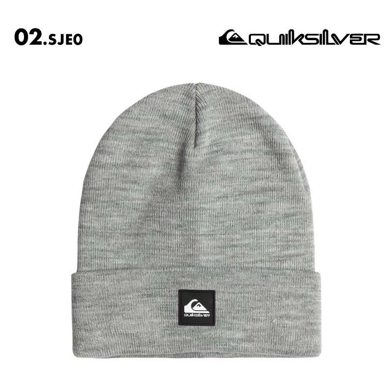 QUIKSILVER/クイックシルバー メンズ ニット帽 BRIGADE BEANIE 2024-25 SNOW EQYHA03398 スノーボード スキー スノボ 防寒 ビーニー ニットキャップ ハイゲージニット 定番 シンプル 普段使い 男性用【メール便発送 24FW-05】