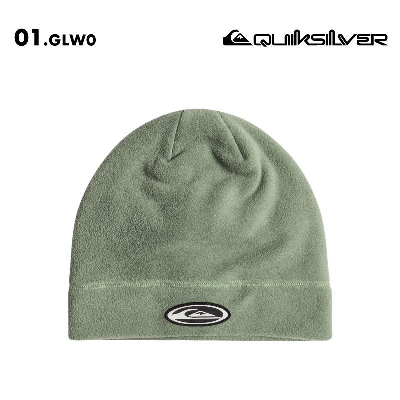 QUIKSILVER/クイックシルバー メンズ フリース ニット帽 JACKSON FLEECE BEANIE 2024-25 SNOW EQYHA03383 スノーボード スキー スノボ 防寒 ビーニー ニットキャップ ロゴ フリース シンプル 普段使い 男性用【メール便発送 24FW-05】