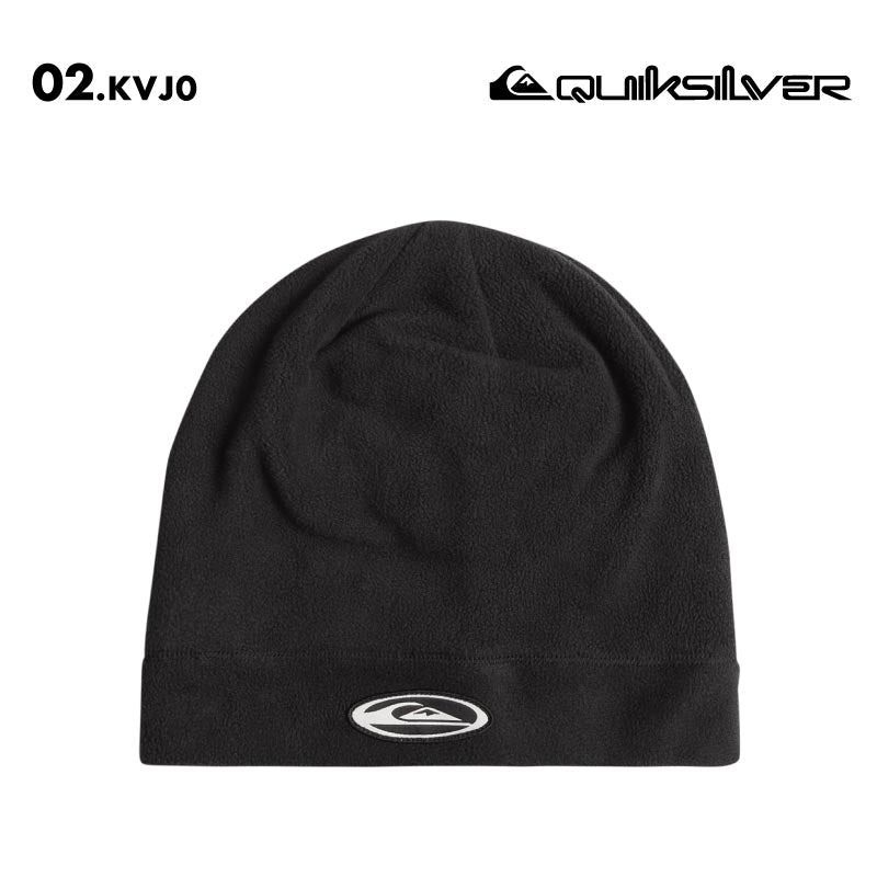 QUIKSILVER/クイックシルバー メンズ フリース ニット帽 JACKSON FLEECE BEANIE 2024-25 SNOW EQYHA03383 スノーボード スキー スノボ 防寒 ビーニー ニットキャップ ロゴ フリース シンプル 普段使い 男性用【メール便発送 24FW-05】