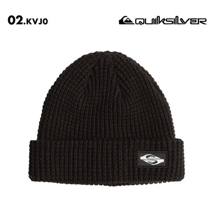 QUIKSILVER/クイックシルバー キッズ ジュニア ニット帽 TOFINO YOUTH BEANIE 2024-25 SNOW EQBHA03079 スノーボード スキー スノボ 防寒 ビーニー ニットキャップ アクリル ワッフル編み シンプル 普段使い ジュニア 子供用 こども用 男の子用 女の子用【メール便発送 24FW-05】