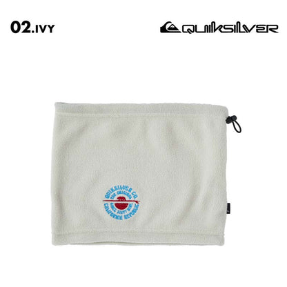 QUIKSILVER/クイックシルバー メンズ ネックウォーマー BOARDWALK FLEECE NECK WARMER 2024 FALL&WINTER QOA244306 防寒 マフラー フリース スキー スノボ 調節可能 普段使い ワンポイント 暖かい 男性用【メール便発送 24FW-02】