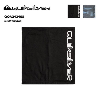 QUIKSILVER/クイックシルバー メンズ ネックウォーマー MISTY COLLAR 2024-25 SNOW QOA243408 スノーボード スキー スノボ 防寒 首元 吸湿速乾 薄手 ストレッチ素材 吸湿速乾 軽量 男性用[メール便発送 24FW-05]