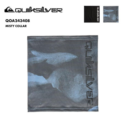 QUIKSILVER/クイックシルバー メンズ ネックウォーマー MISTY COLLAR 2024-25 SNOW QOA243408 スノーボード スキー スノボ 防寒 首元 吸湿速乾 薄手 ストレッチ素材 吸湿速乾 軽量 男性用【メール便発送 24FW-05】