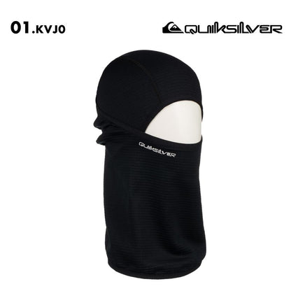 QUIKSILVER/クイックシルバー メンズ バラクラバ LOG BALACLAVA 2024-25 SNOW QOA243414 スノーボード スキー スノボ 防寒 首元 フード付きネックウォーマー ブランド ストレッチ素材 吸湿速乾 シンプル 男性用【メール便発送 24FW-05】