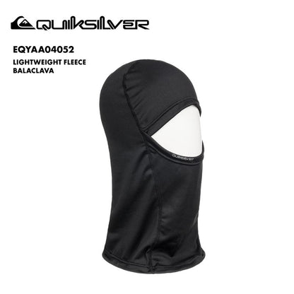 QUIKSILVER/クイックシルバー メンズ フリースバラクラバ LIGHTWEIGHT FLEECE BALACLAVA 2024-25 SNOW EQYAA04052 スノーボード スキー スノボ 防寒 首元 フード付きネックウォーマー ブランド ストレッチ素材 吸湿速乾 シンプル 男性用【メール便発送 24FW-05】