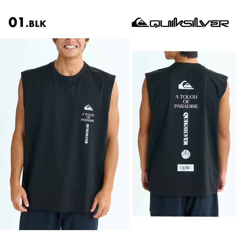 QUIKSILVER/クイックシルバー メンズ タンクトップ ラッシュガード VERTICAL LOGO SL 2025 SUMMER QLの通販|  OC STYLE公式ストア