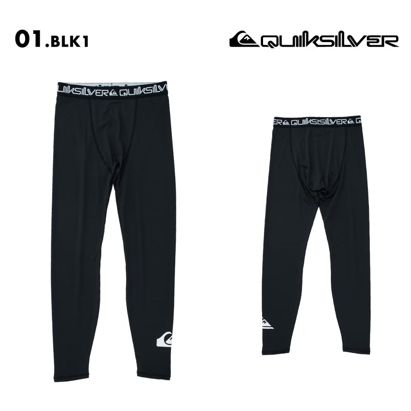 QUIKSILVER/クイックシルバー メンズ レギンス QS LEGGINGS 26 SPRING QUD261001 ボード 水着 サーフィン タイツ 海水浴 ビーチ 日焼け防止 マリンスポーツ 紫外線対策 ロゴ 男性用【メール便発送 26SS-01】