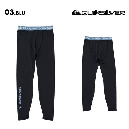 QUIKSILVER/クイックシルバー メンズ レギンス QS LEGGINGS 26 SPRING QUD261001 ボード 水着 サーフィン タイツ 海水浴 ビーチ 日焼け防止 マリンスポーツ 紫外線対策 ロゴ 男性用【メール便発送 26SS-01】