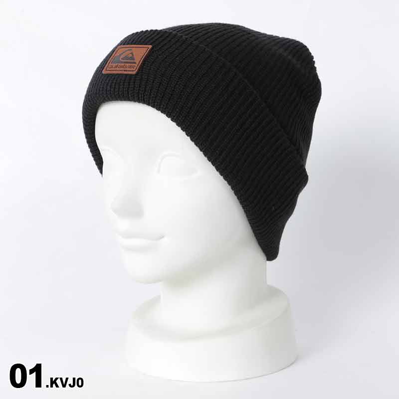 QUIKSILVER/クイックシルバー メンズ ダブル ニット帽 QBE234322 帽子 毛糸 ニットキャップ ビーニー ウォッチキャップ 折り返し スキー スノーボード スノボ 防寒 男性用【メール便発送_RA23】