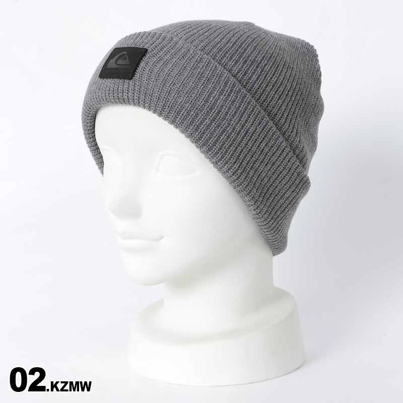 QUIKSILVER/クイックシルバー メンズ ダブル ニット帽 QBE234322 帽子 毛糸 ニットキャップ ビーニー ウォッチキャップ 折り返し スキー スノーボード スノボ 防寒 男性用【メール便発送_RA23】