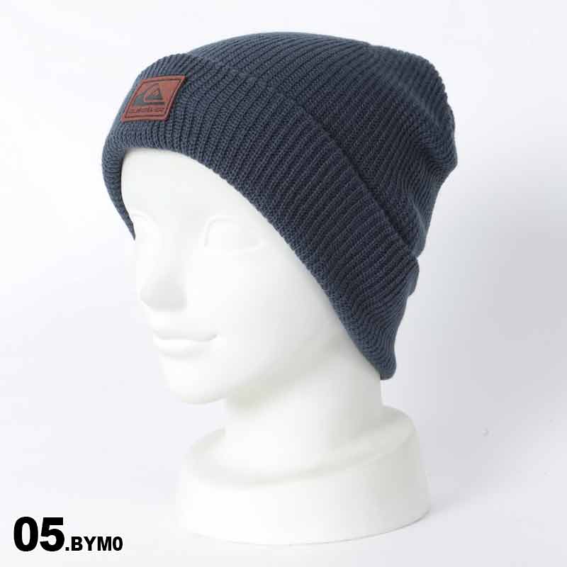 QUIKSILVER/クイックシルバー メンズ ダブル ニット帽 QBE234322 帽子 毛糸 ニットキャップ ビーニー ウォッチキャップ 折り返し スキー スノーボード スノボ 防寒 男性用【メール便発送_RA23】