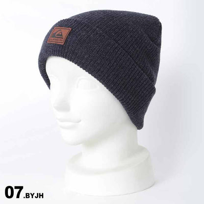 QUIKSILVER/クイックシルバー メンズ ダブル ニット帽 QBE234322 帽子 毛糸 ニットキャップ ビーニー ウォッチキャップ 折り返し スキー スノーボード スノボ 防寒 男性用【メール便発送_RA23】