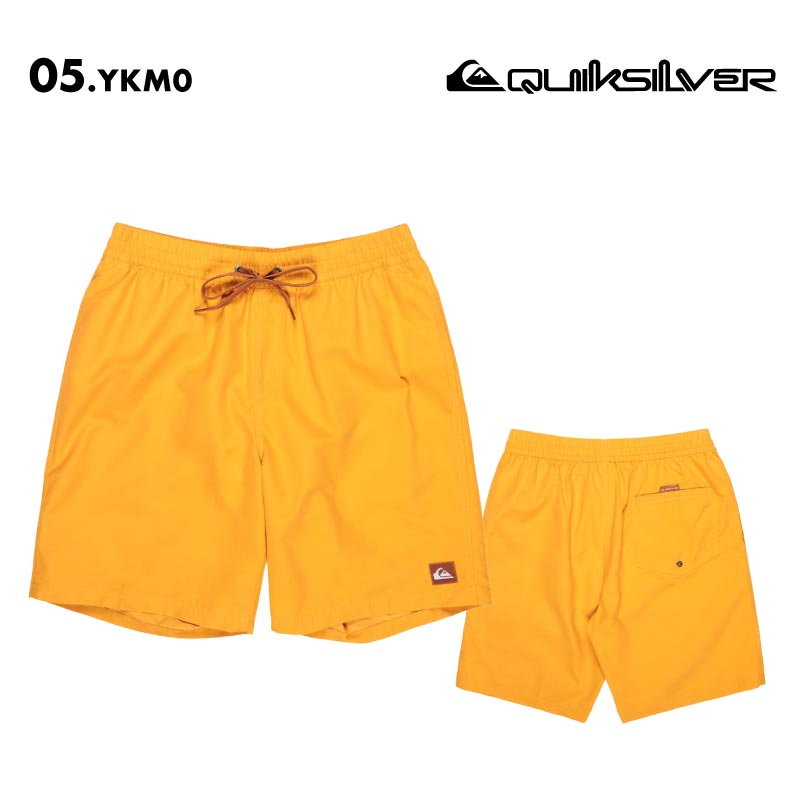 QUIKSILVER/クイックシルバー メンズ サーフパンツ EVERYDAY SOLID VOLLEY 19 2025 SPRING JP EQYJV04137 ボードショーツ 水着 無地 サーフィン プール 海水浴 海 ビーチ 川遊び アウトドア 男性用[メール便発送 25SS-01]