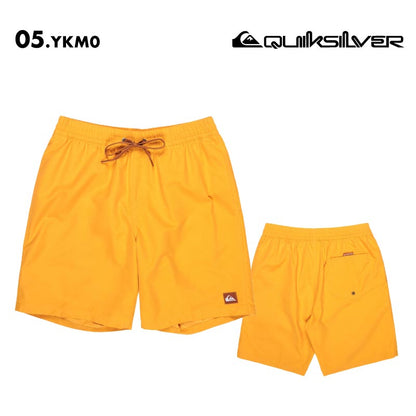 QUIKSILVER/クイックシルバー メンズ サーフパンツ EVERYDAY SOLID VOLLEY 19 2025 SPRING JP EQYJV04137 ボードショーツ 水着 無地 サーフィン プール 海水浴 海 ビーチ 川遊び アウトドア 男性用[メール便発送 25SS-01]