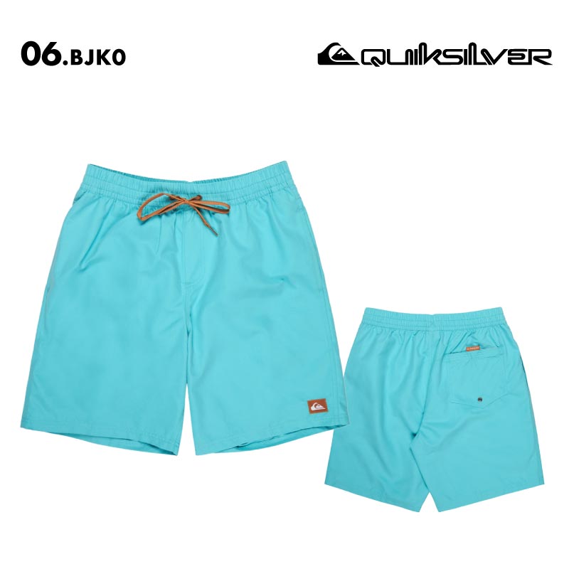 QUIKSILVER/クイックシルバー メンズ サーフパンツ EVERYDAY SOLID VOLLEY 19 2025 SPRING JP EQYJV04137 ボードショーツ 水着 無地 サーフィン プール 海水浴 海 ビーチ 川遊び アウトドア 男性用[メール便発送 25SS-01]