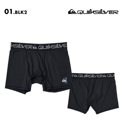 QUIKSILVER/クイックシルバー メンズ インナーパンツ QS BOX 2025 SPRING JP QUD251002 アンダーｼｮｰﾂ サポーターパンツ 海水浴 ビーチ 伸縮性 水着 インナーウェア スイムグッズ 無地 シンプル 男性用【メール便発送 25SS-01】